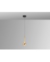 ESSENZA- LAMPARA 1L - NEGRO-DORADO